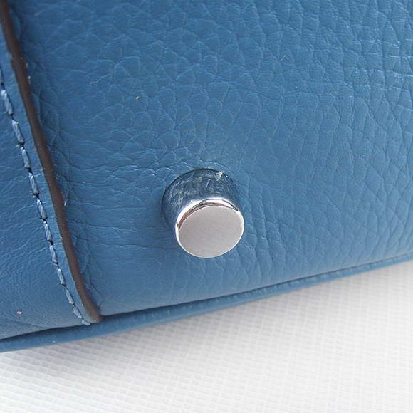 High Quality Replica Hermes Lindy 26CM Shoulder Bag Blue